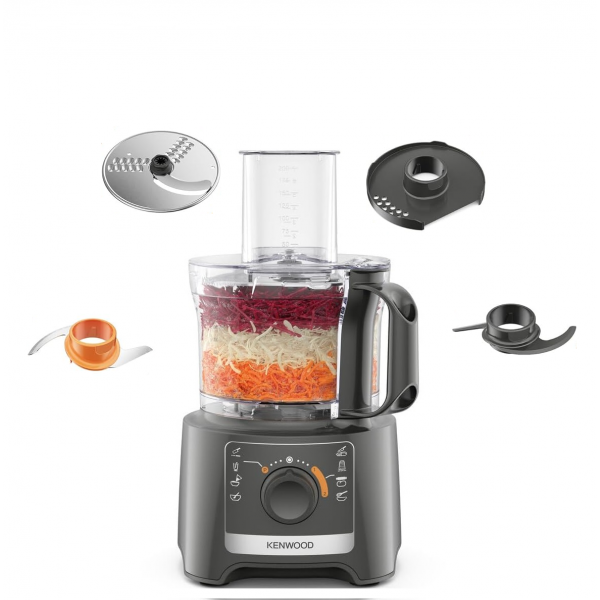 Kenwood - Food Processor - Grey - 800W - 2.1L - FDP31.020GY