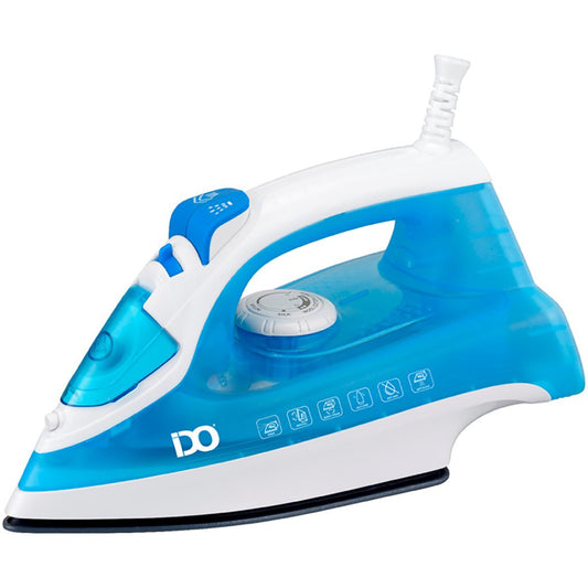 IDO Ceramic Steam Iron 2200w, Blue/White – SI2200-BWH