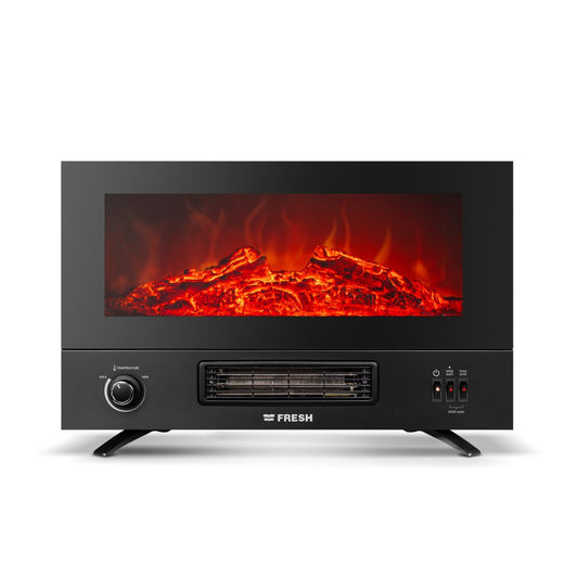 Fresh Fire TV Heater 2000 Watt - Black