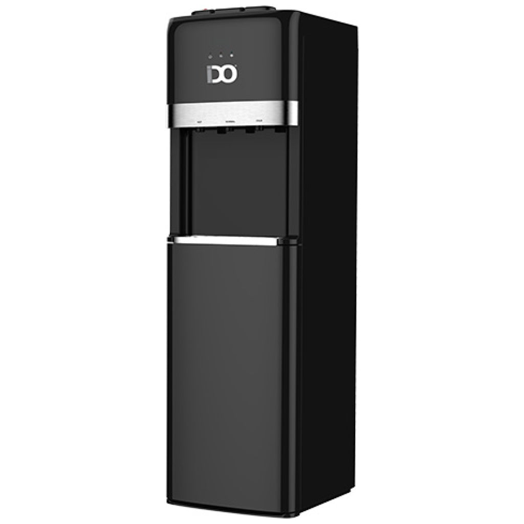 IDO 3 Nozzles Bottom Loading Water Dispenser, Black/Silver – WD300BL-BK