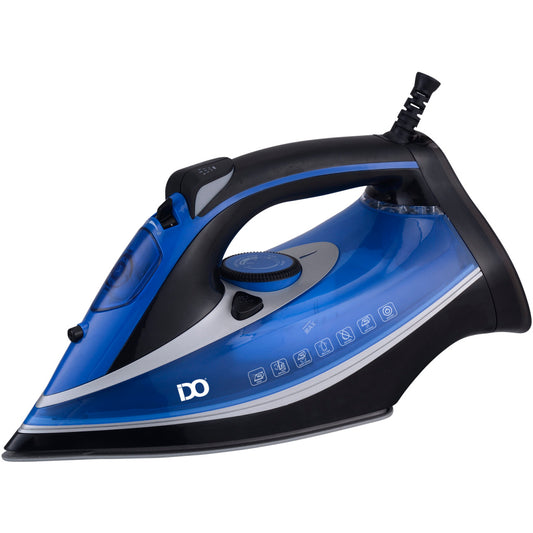 IDO Ceramic Steam Iron 2800W, Blue/Black – SI2800-BBK