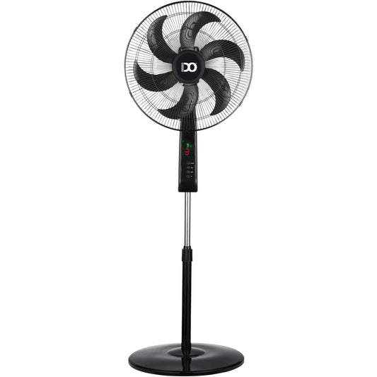 iDO Stand Fan with Remote Control 18 Inch 6 Blades – SF18RC-BK