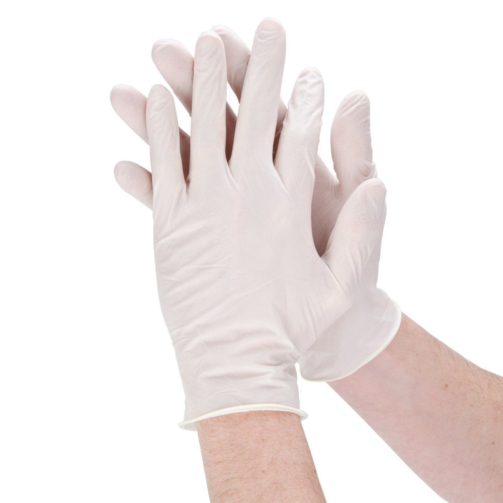 Gloves Latex Powder Free (100pcs) Meduim