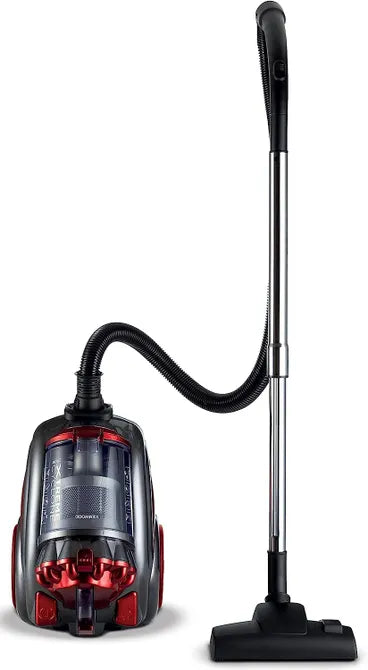 Kenwood Bagless Carpet Vacuum Cleaner, 2200 Watt, Red Grey - VBP80.000RG