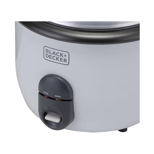 Black And Decker Rice Cooker with Glass Lid - 1.8L