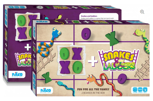 السلم و الثعبان XO (Snakes And Ladders XO)