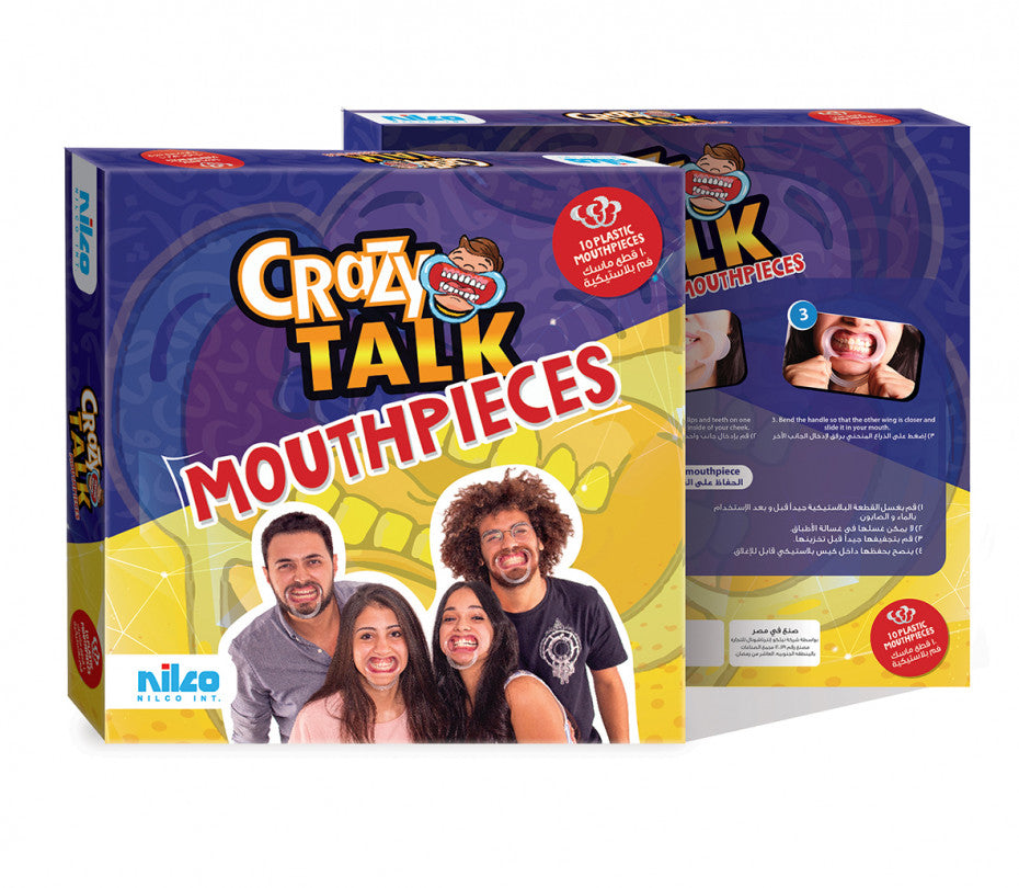 كريزى توك 10قطع (Crazy Talk Mouth Piece 10)