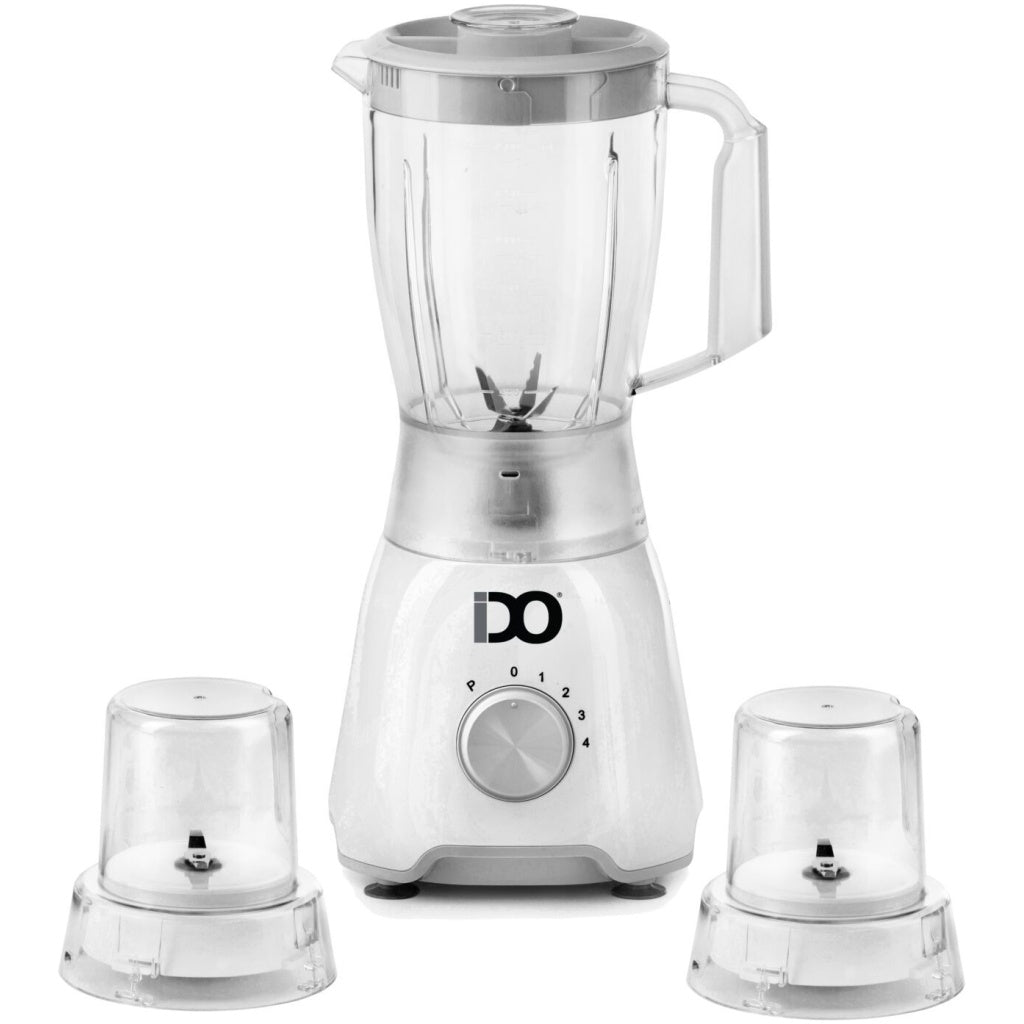 IDO Blender+ 2 grinder 600 W with Pulse Function, White – BLGR600-WH