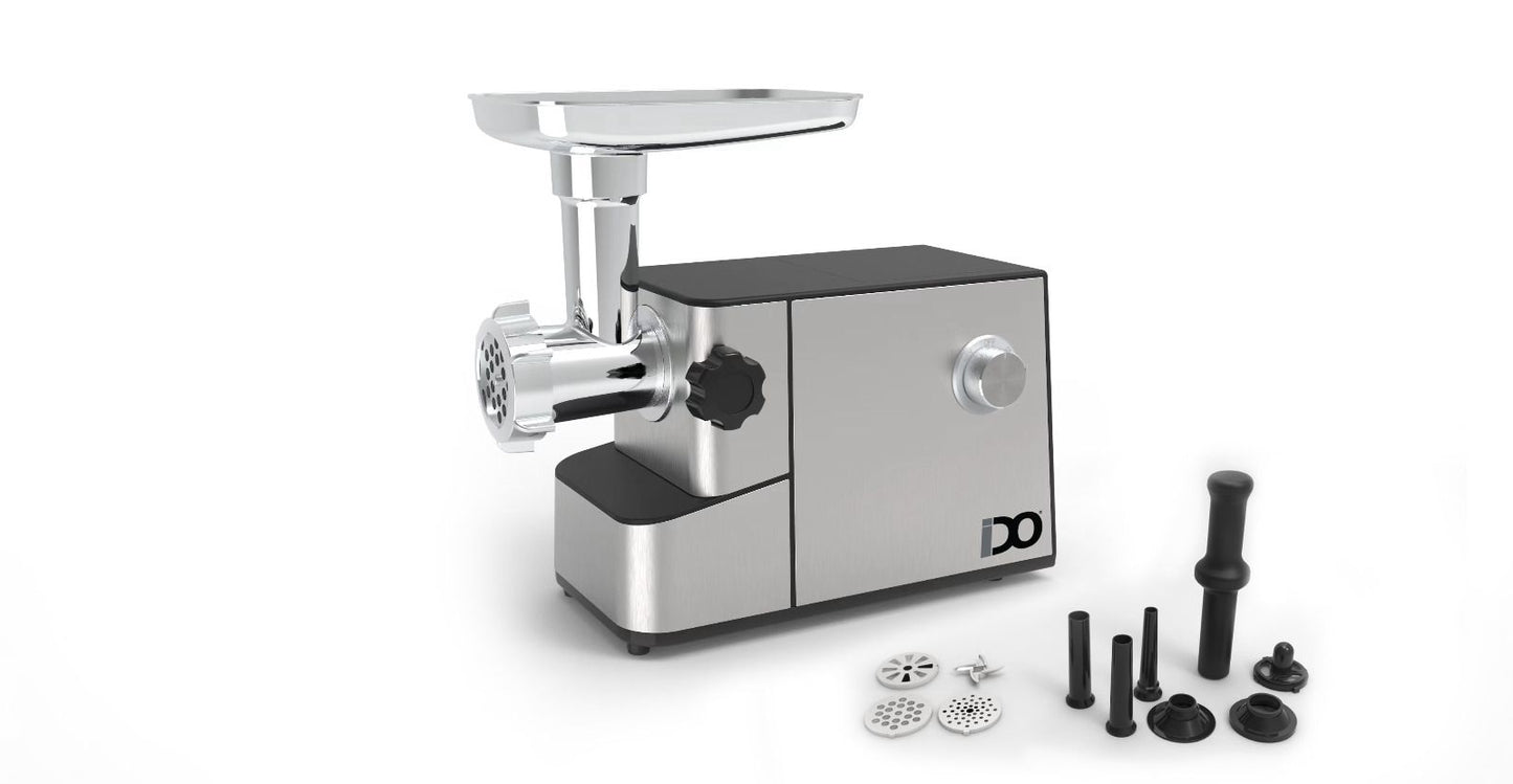 IDO Silver Meat Grinder 1500W