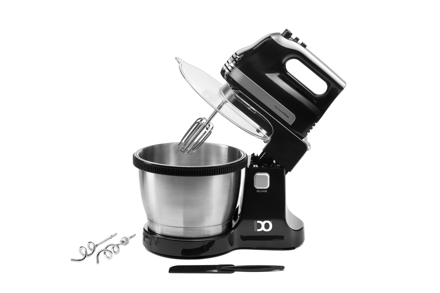 IDO Black Hand Mixer with Bowl 500W