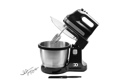 IDO Black Hand Mixer with Bowl 500W