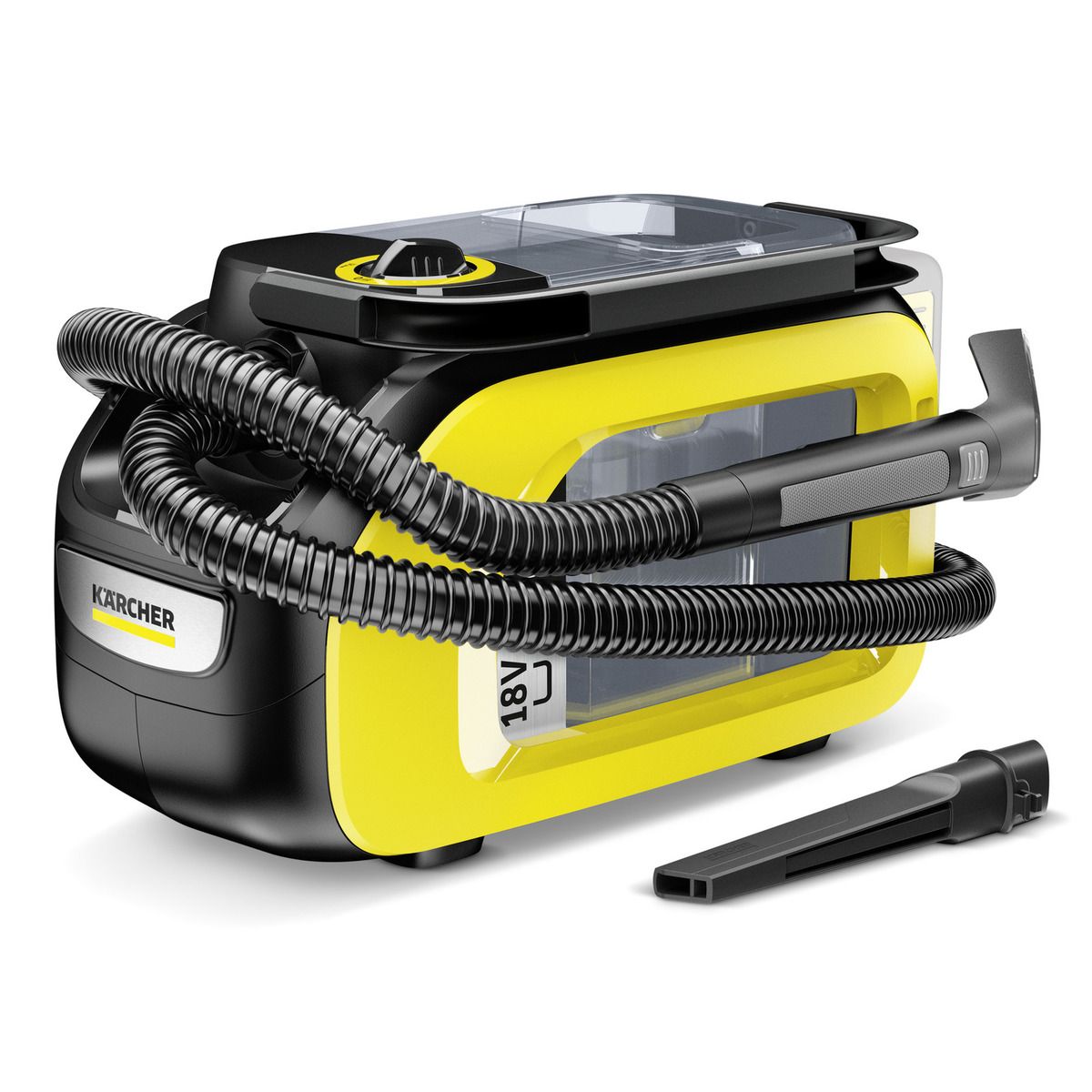 Karcher Battery-Powered Spray Extraction Cleaner Cordless SE 3-18 Compact Spot Cleaner (Battery Included)