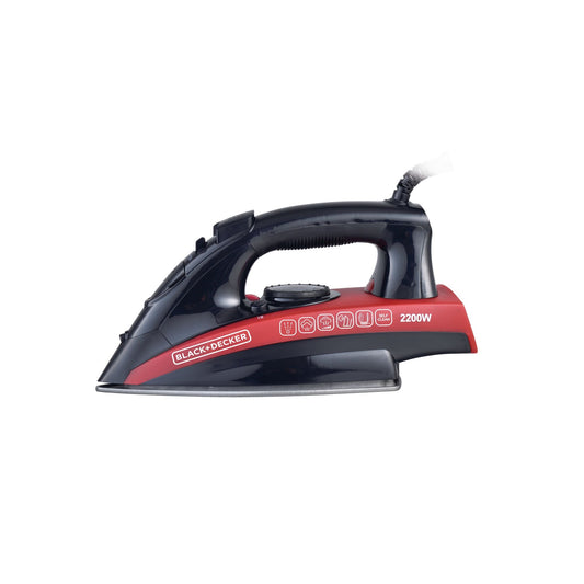 Black And Decker Steam Iron, 2200 Watt, X2200