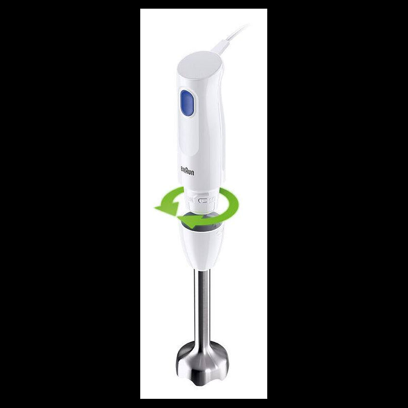 Braun Multiquick 1 Hand Blender 450 Watt, White - MQ10.001MWH