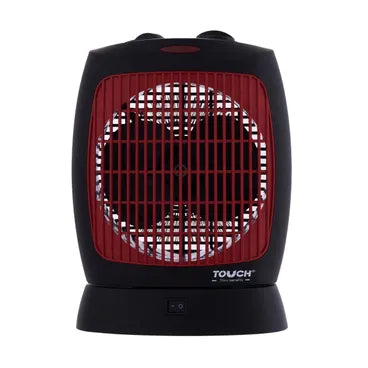 Touch El-Zenouki Fan Heater  وات 2000 ، اسود - 41109