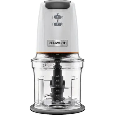 Kenwood EasyChop Chopper, 500ml, 500 Watt, Silver - CHP61.000WH